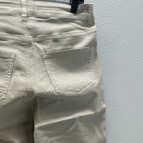 Joseph Ribkoff Women's Embellished Front Jeans Moonstone Beige Size 8 - Picture 2 of 7